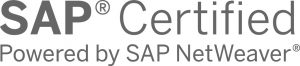 Logo powered by SAP NetWeaver® Zertifizierung
