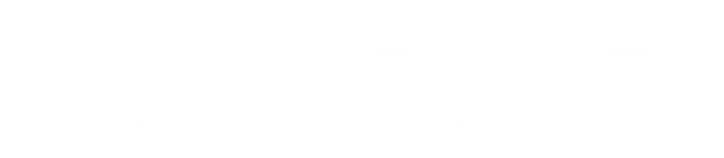 Logo SAP Certified powered by SAP® NetWeaver